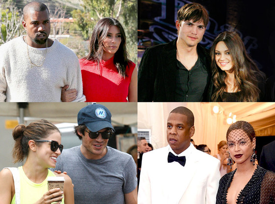 Summer Couples, Kim Kardashian, Kanye West, Ashton Kutcher, Mila Kunis, Nikki Reed, Ian Somerhalder, Jay Z, Beyonce Summer Couples, Kim Kardashian, Kanye West, Ashton Kutcher, Mila Kunis, Nikki Reed, Ian Somerhalder, Jay Z, Beyonce